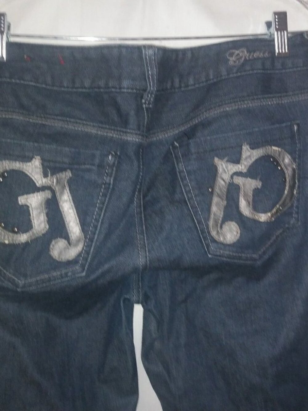 Guess GJ Modele 30 Logo Indigo Jeans